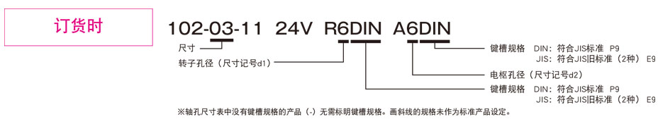 102-□-11（用于对接轴）