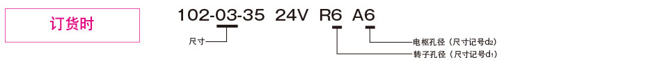 102-□-35（用于直轴）