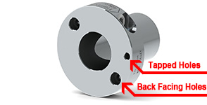 Additional Processing of Back Facing Holes and Tapped Holes