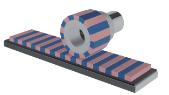 Linear motion mechanism(right angle)