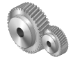 Spur gear, Helical gear