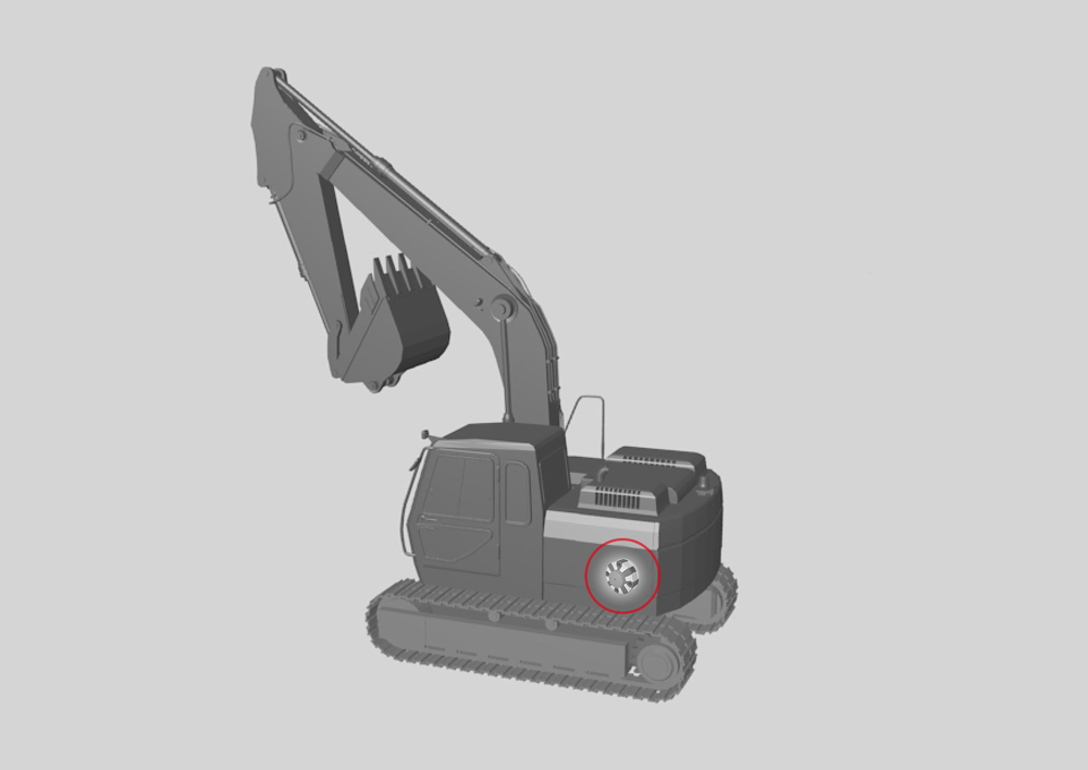 Centa flex couplings  are used to connect the engine and the pump.