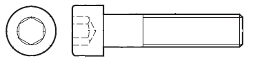 Hexagon socket head cap screw