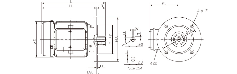 Flange mounting