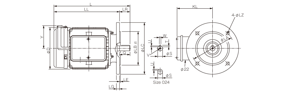 Flange mounting