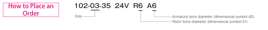 102-□-35 (Through-shaft-use)