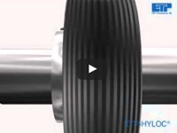 Strong coupling with a hydraulic pump／Friction shaft lock : ETP-H