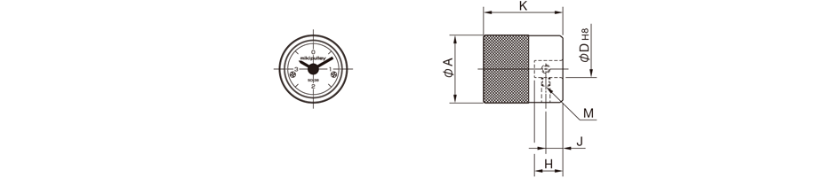 SD単体の仕様 | 回転数指示計 | 三木プーリ