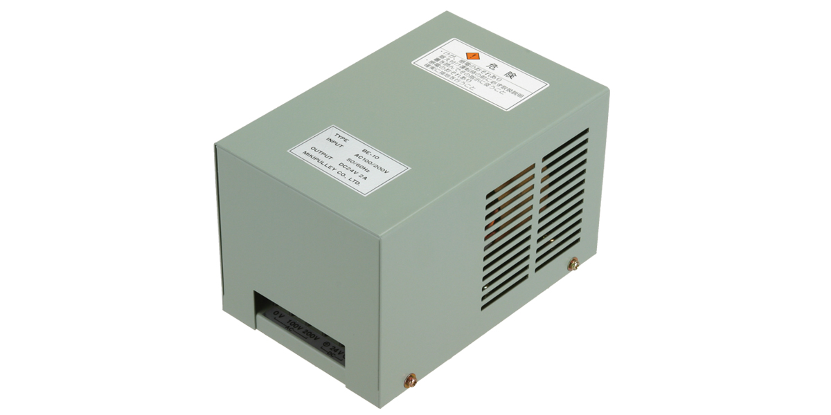 三木プーリのクラッチブレーキ用電源 BEタイプ 製品画像（電磁クラッチ・電磁ブレーキ用汎用電源装置・駆動制御機器）