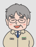 橋本先生のイラスト